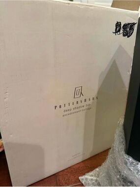 Pottery Barn Black Deep Shadow Box Frame